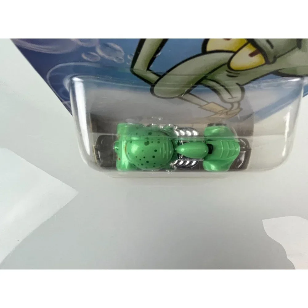 Set of 4, Spongebob Squarepants Hot Wheels Nickelodeon Cars, Patrick, Squidward,